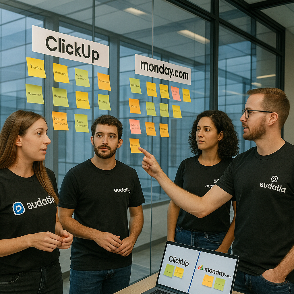 Enterprise do ClickUp vs. Corporativo da monday.com: As versões mais robustas das plataformas, frente a frente
