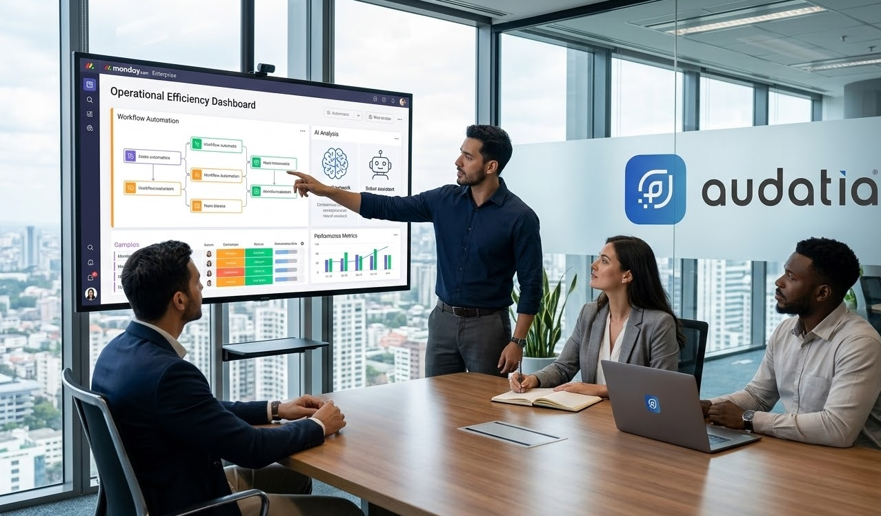 Automação, IA e eficiência operacional: o diferencial do monday.com para grandes organizações