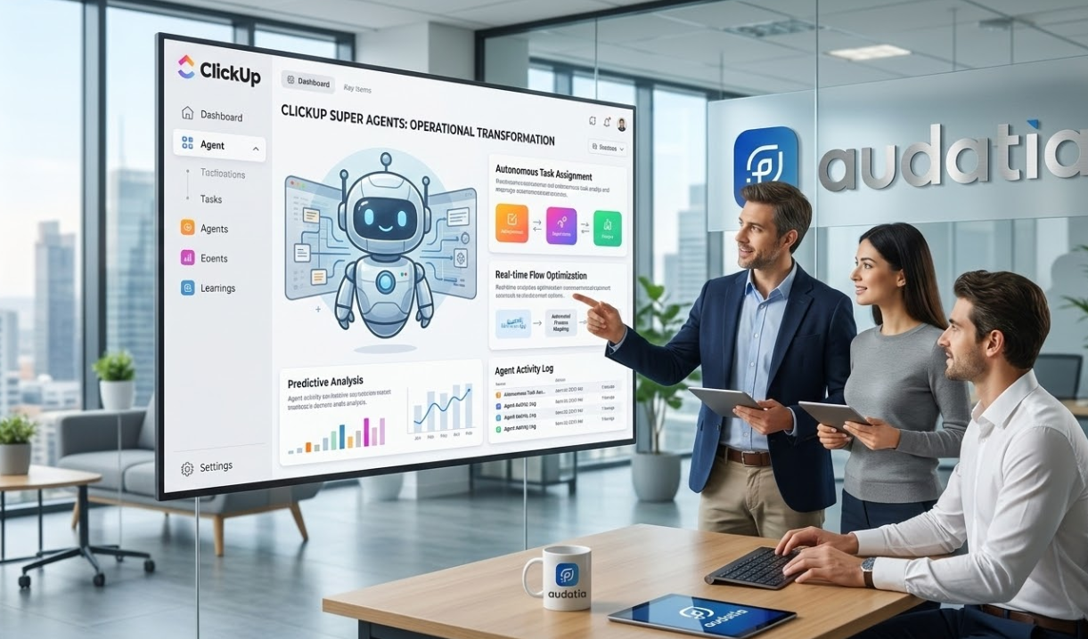 ClickUp Super Agents: O Que São e Como a Inteligência Artificial Autônoma Transforma Operações