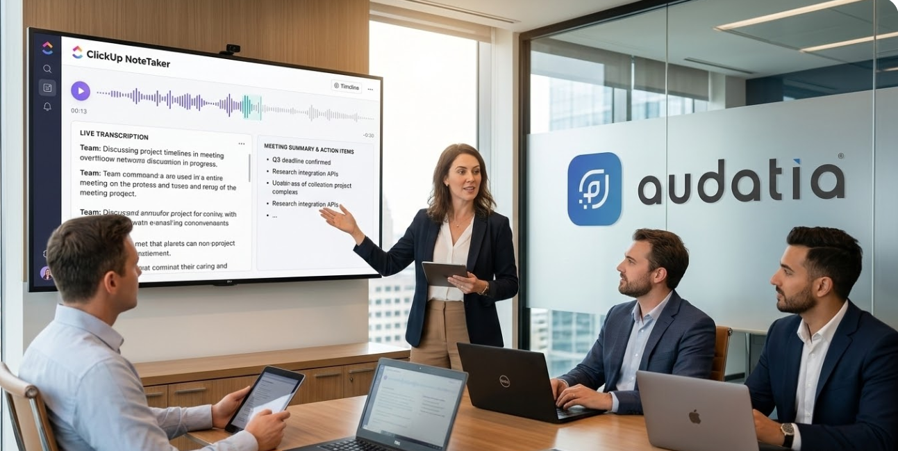 ClickUp NoteTaker: How AI Transcribes and Summarizes Your Meetings