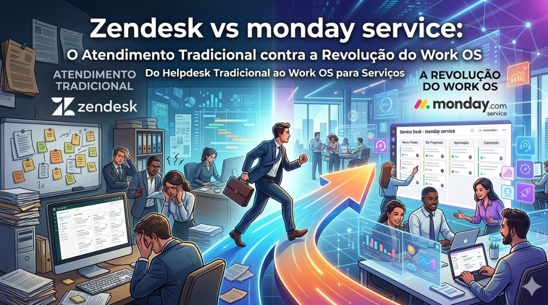 Zendesk vs monday service: Traditional Support vs Unified Work Management