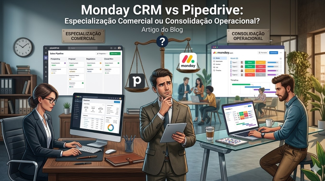 monday CRM vs Pipedrive: Commercial Specialization or Consolidated Work OS?